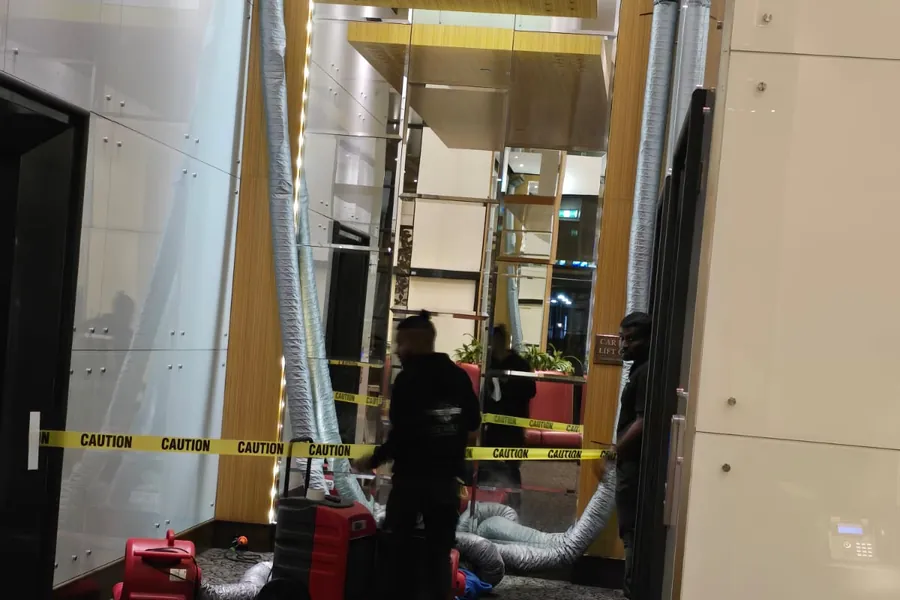 Hotel Water Damage Restoration in Melbourne